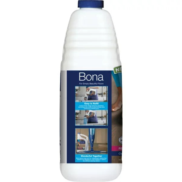 Bona Hardwood Floor Cleaner Refill, 96 fl oz