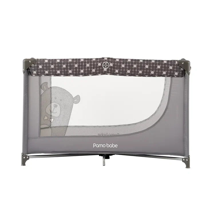 Portable Crib with Mattress and Carry Bag