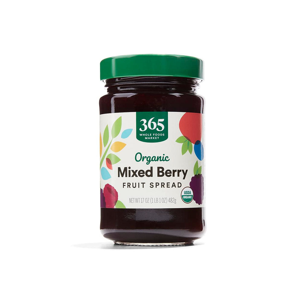 365 by Whole Foods Market, Organic Mixed Berry Fruit Spread